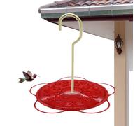 Hangable Hummingbird Feeder, Bird Nectar Dispenser with Built-in Ant Moat, Leak-Proof Hanging Design, Ideal for Outdoor Gardens, Patios, Yards and Park Birdwatching