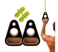 Hangboard arrampicata su roccia | Attrezzatura portatile per allenamento in legno - Tavola di allenamento per la forza delle dita, per casa, palestra, garage, uomini, donne, adulti, principianti