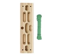 Hangboard Arrampicata Su Roccia, Tavola Sospesa per Arrampicata | Hangboard Portatile In Legno per Arrampicata Su Rocca,Forniture Per Allenamento Multifunzionali, Esercitatore Di Avambraccio per