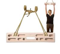 Hangboard da arrampicata | Allenatore portatile in legno - Tastiera da arrampicata, per arrampicatori, albero e parco giochi a mano, migliora la forza di presa per interni ed esterni