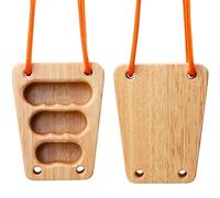 Hangboard Kit di Allenamento Portatile per Scalatori | Impugnature di Arrampicata in Legno | Aumenta la Tua Forza e Resistenza delle Dita. Migliora la Tua Tecnica.Rave Arrampicata