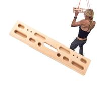 Hangboard per allenamento con le dita - grip per arrampicata 50x10x3 cm | Tavola resistente per scalatori di roccia Allenamento in palestra a casa per interni Fitness Rafforzamento Bouldering Gr