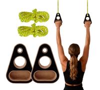 Hangboard Per Arrampicata - Attrezzatura per Allenamento Portatile in Legno | Pannello Allenamento Presa Arrampicata | per Uomini Adulti Principianti Professionisti Allenatori Palestra Casa Garage