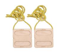 Hangboard per Arrampicata Portatile in Legno con Cordino