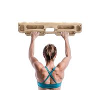 Hangboard Portatile - Hangboard in Legno | Hangboard per Allenamento per Arrampicata su Roccia, Tastiera Pull Up Bar Pratica Hangboard Trainer