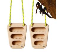 Hangboard portatile - Tavola da arrampicata | Rinforzante 2X con le dita, Kit di allenamento in legno, piastra di presa in legno per lo stato di ginnastica all'aperto