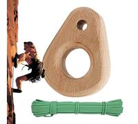 Hangboard Rock Climbing - Attrezzatura da arrampicata in legno ad alta resistenza, portatile e robusta, attrezzatura da palestra per allenamento della delle dita delle mani