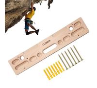 Hangboard Rock Climbing, Scatola Board - Fingeroard in Wood for Rock Training - Breve apertura della porta per asse da appendere, tirare il e la maniglia da arrampicata per arrampicarsi per la sala