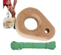 Hangboard - Tavola da allenamento ergonomica, adatta per principianti e utenti avanzati, design leggero in attrezzature per il fitness indoor, perfetta per rafforzare i muscoli e i verbi