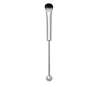 HANGELI Pennelli per il trucco degli occhi Pennello cosmetico in rilievo Manico in metallo Strumenti per il trucco Staccabile Pennello per