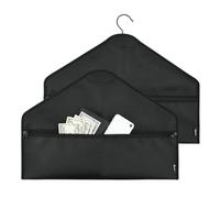 Hanger Diversion Safe - Tasca a prova di fuoco, porta documenti segreti, resistente all'acqua, con cerniera, eccellente borsa per nascondere oggetti di valore per casa, viaggi, campeggio
