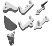 Hanger for Wall Sconce Light - Adjustable LED Mount with Wire Management