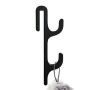 Hanger per accappatoio: senza pinza per trapano sul gancio per il contenitore doccia, griglia per asciugamani in acciaio inossidabile | Organizer per armadio - una forte presa su p