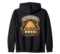 Hanger Shot Ready Shuffleboard Bordo Disco Felpa con Cappuccio