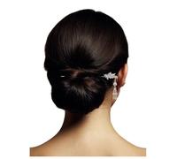 HangErFeng Accessorio da donna in argento a forma di farfalla a filigrana su due lati con nappa decorativa 916