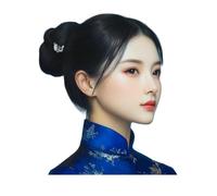 HangErFeng Classico Hairpin 925 Argento Accessorio Stile Cinese Fiore Donne Hairclip 793 onesize