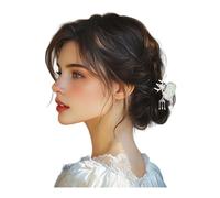 HangErFeng Fermaglio per capelli a forma di U 822 da donna in argento