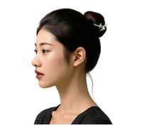 HangErFeng Forcina per capelli a forma di foglie in argento 886