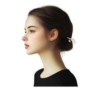 HangErFeng Forcina per capelli da donna a forma di cachi, in argento 925, 831