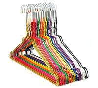 Hangerworld 20 Grucce Appendiabiti 40cm in Metallo in Colori Assortiti Salvaspazio per Casa e Lavanderia