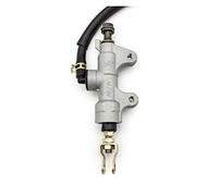 HANGHANG Shu-Store Pompa del Freno Posteriore Adatto for Kawasaki Ninja ZX6R ZX9R. ZX636 650 ZX7R. ZXR 400 250 750 ER6F ER6N Pompe idrauliche del cilinda Idraulico del Motociclo (Color : Gray)