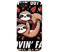 Hangin autunnale e Lovin Fall con bradipi Ringraziamento Custodia per iPhone SE (2020) / 7/8