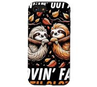 Hangin autunnale e Lovin Fall con bradipi Ringraziamento Custodia per iPhone SE (2020) / 7/8