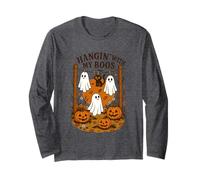 Hangin 'With My Boos Halloween Ghosts Maglia a Manica