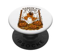 Hangin 'With My Boos Halloween Ghosts PopSockets PopGrip Adesivo