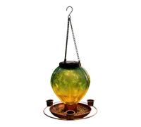 Hanging Bird Feeder, Solar Balloon Style System with Illuminated Garden