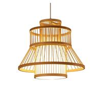 Hanging Chinese Style Pendant with Wood Canopy Antique Single Light Lighting Chandeliers for Kitchen Island Living Dining Room