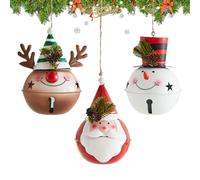 Hanging Christmas Tree Ornaments - Cute Christmas Ornaments | 3piece Cute Decorative Figurines | Christmâs Pendant Holiday Decorations for Stocking Stuffers Door Branch Indoor Outdoor Porch