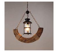 Hanging Lamp Chandelier Creative Bed and Breakfast Tea Shop Bar Restaurant Chandelier Personality Industrial Wind 56CM 100CM Pendant Lamp (Color : Warm Light)