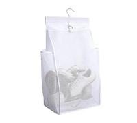 Hanging Laundry Hamper - High Volume Storage Capacity, Reinforced Stitching Design, Durable Fabric Construction, Space Saving Vertical Organizer, Easy Access Loading | For Apartment Living