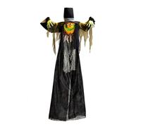 Hanging Pumpkin Monster W/ha e luci, circa 180 cm tall, con etichetta (batterie incluse).