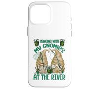 Hanging With My Gnomies At The River - Funny Fishing Gnome Custodia per iPhone 16 Pro Max