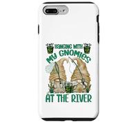 Hanging With My Gnomies At The River - Funny Fishing Gnome Custodia per iPhone 7 Plus/8 Plus