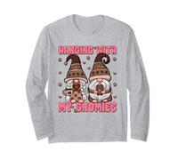 Hanging with My Gnomies Coffee Cup Funny Coffee Mom Quote Maglia a Manica