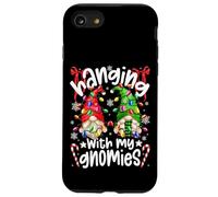 Hanging With My Gnomies With Colorful Christmas Lights Gnome Custodia per iPhone SE (2020) / 7/8