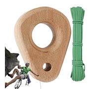 Hangle da arrampicata, Hangboard Rock Climbing, Roccia di roccia di legno ad alta resistenza Tende a mano, Attrezzature per l'allenamento della delle dita a mano
