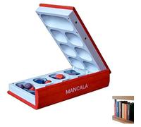 Hangman Game Book, set di scacchi magnetico Playbook'd e archiviazione di giochi da tavolo, backgammon stampato in 3D e sfida di ortografia per adulti, famiglia, viaggio, festa - perfetto com Mancala