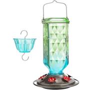 Hangming Hinging Bird Anders- 200 G Portatile per All'aperto | Alimentatore Per Uccelli Appesi con Fossa Di Formiche Incorporato, Decorazione del Giardino Di Alimentazione Alimentare