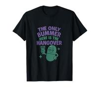 Hangover Pillola applausi Bere Disegno Grafico Maglietta
