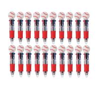 Hangsu 1 set di belle penne a sfera sportive multicolore a forma di palla regalo per la scuola scrittura e prendere appunti innovazione penna a sfera