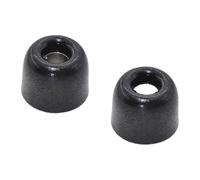 Hangsu 2 tappi per le orecchie riutilizzabili in alluminio con morbida schiuma di memoria per la maggior parte degli auricolari, migliorano la riduzione del rumore per auricolari wireless