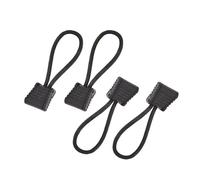 Hangsu 4 pezzi Shock Cord Tie Down Strap ARA Immersione Tubo Clip fermo Titolare Elastici Corda Accessori di Ricambio Snorkels Attacchi Corda