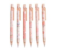 Hangsu 6 Pz/set Matite Meccaniche Con Gomma 0.5mm Frutta Automatico Matite Meccaniche Scuola Forniture Per Ufficio Per