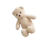 Hangsu Adorabile orso imbottito in cotone PP imbottitura comfort buonanotte amico sonno bambola cuscino per divano auto nursery decorazione animali farciti