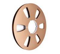 Hangsu Bobina a 6 fori in alluminio per 1/4 di pollice 10,5 Open Tape Recording Hub Disk Studio scatola accessorio imballaggio a nastro bobina