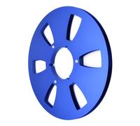 Hangsu Bobina a 6 fori in alluminio per 1/4 di pollice 10,5 Open Tape Recording Hub Disk Studio scatola accessorio imballaggio a nastro bobina